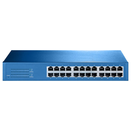 Aigean 24-Port Network Switch - Desk or Rack Mountable (100-240VAC-50/60Hz)