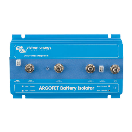 Victron Argo FET Battery Isolator 200-3 3 Batteries (200AMP) boat battery isolator