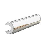 TACO Rub Rail Insert Flexible Chrome (80)