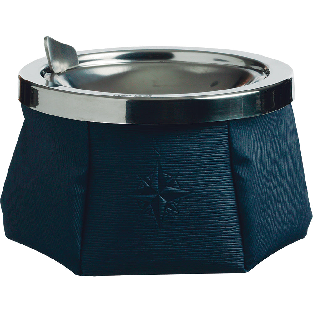 Marine Business Windproof Ashtray w/Lid (Navy Blue)