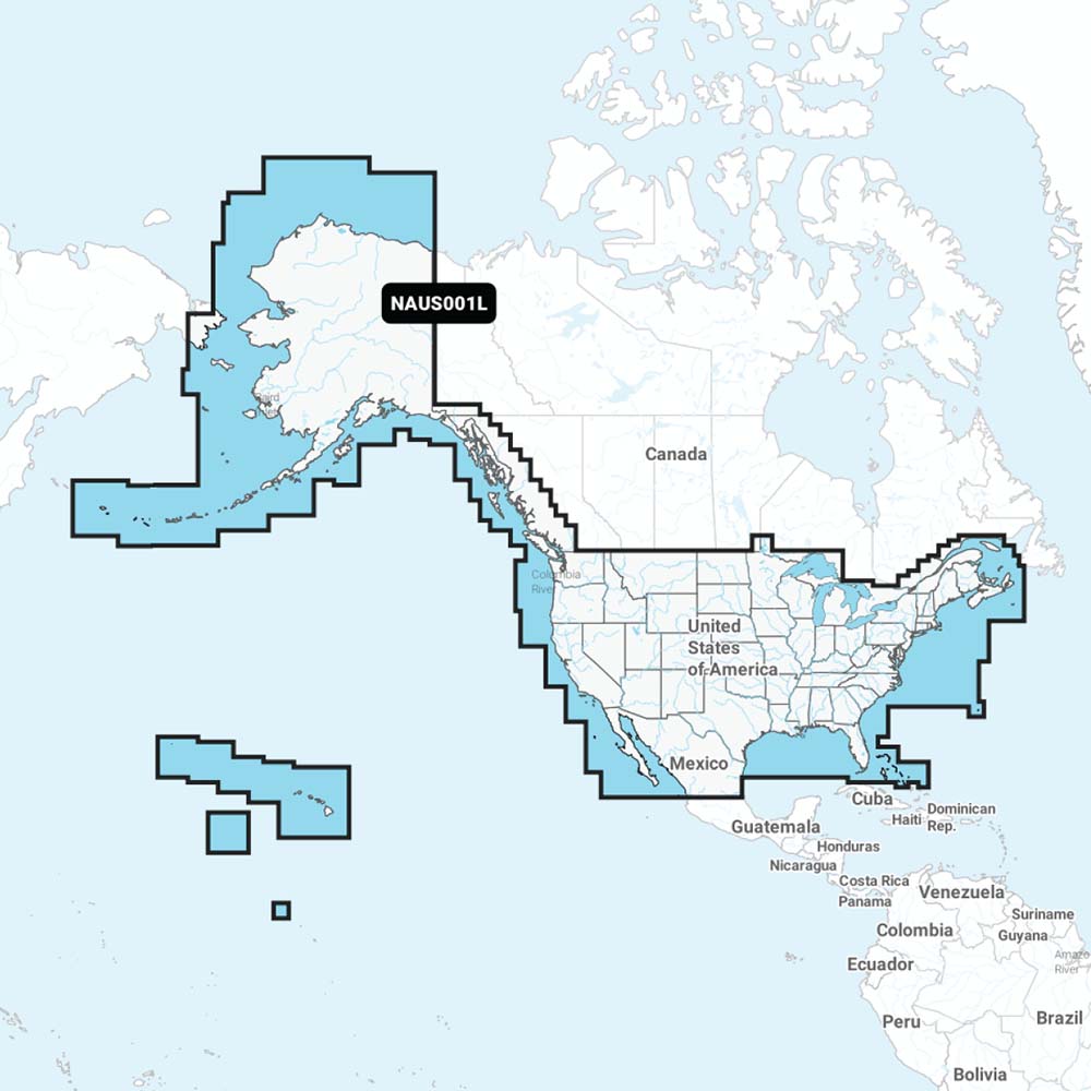 Navionics+ NAUS001L - U.S.  Coastal Canada [010-C1366-30]