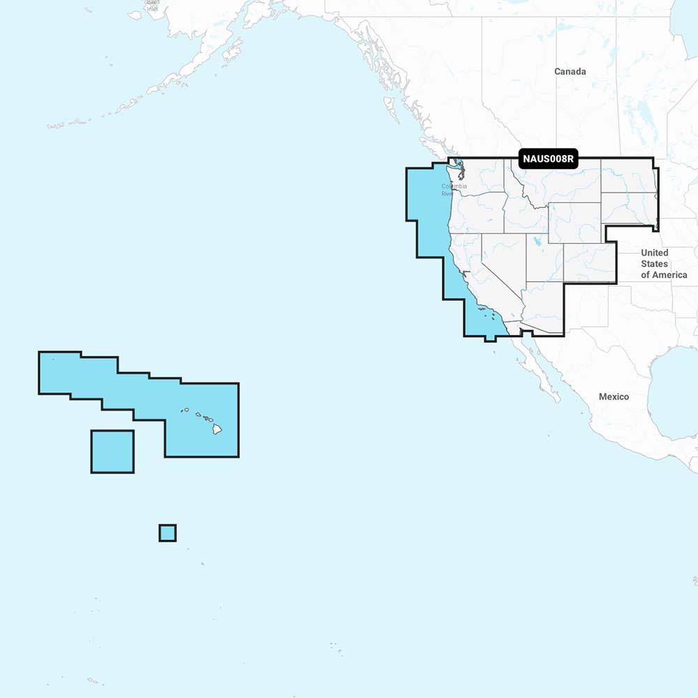 Navionics+ NAUS008R - U.S. West [010-C1371-30]