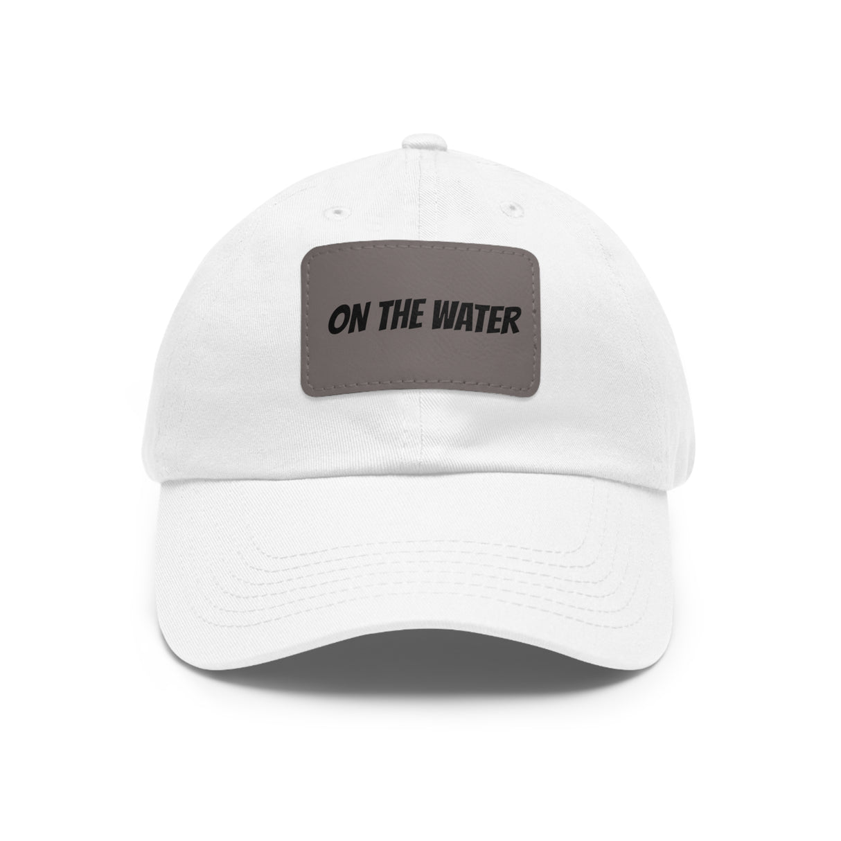 On the Water Hat with Leather Patch