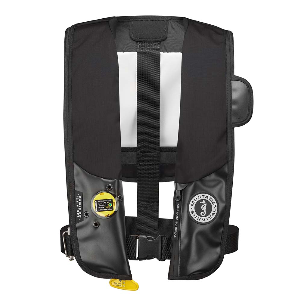 Mustang HIT Inflatable PFD f/Law Enforcement - Black - Manual [MD3181LE-13-0-101]