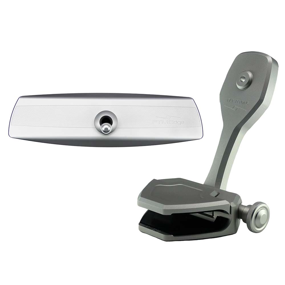 PTM Edge Mirror/Bracket Kit w/VR-140 Elite Mirror ZXR-360 (Silver)