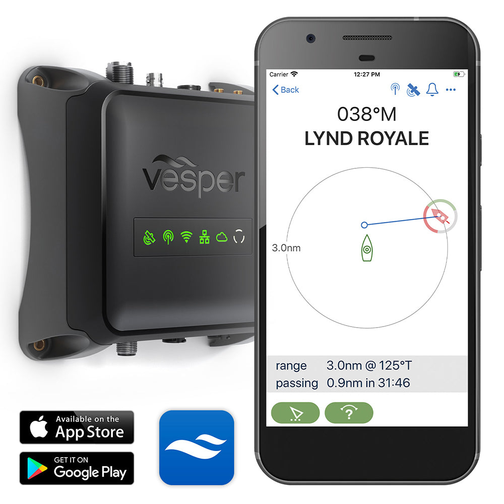 Vesper Cortex M1- Full Class B SOTDMA SmartAIS Transponder w/Remote Vessel Monitoring