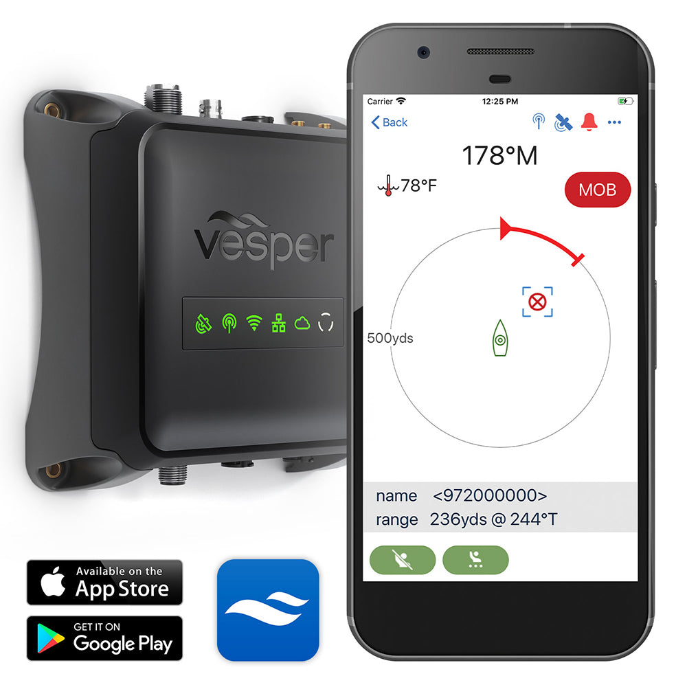 Vesper Cortex M1- Full Class B SOTDMA SmartAIS Transponder w/Remote Vessel Monitoring