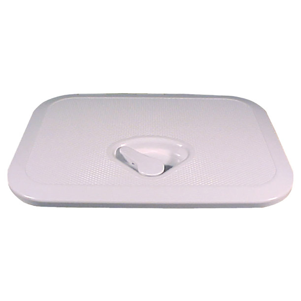 Beckson 11" x 15" Flush Hatch White - ASA Material - Acrylonitrile Styrene Acrylate (HT1115AW)