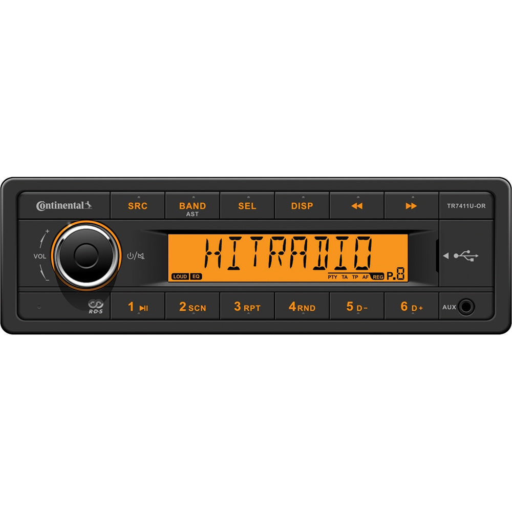 Continental Stereo w/AM/FM/USB (12V)