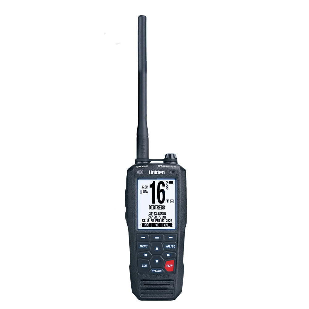 Uniden MHS338BT VHF Marine Radio (GPS  Bluetooth)