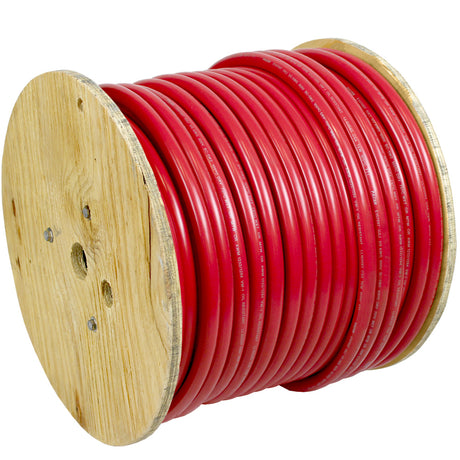 Pacer Red 6 AWG Battery Cable -250' boat wire