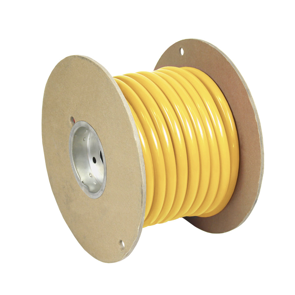 Pacer Yellow 4 AWG Battery Cable -50' boat wire