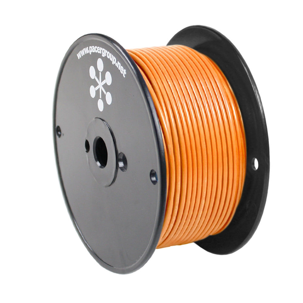 Pacer Orange 16 AWG Primary Wire (250') boat wire