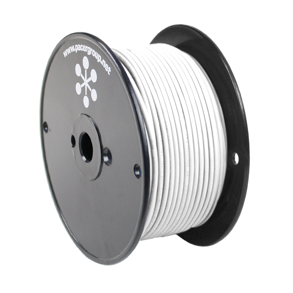 Pacer White 14 AWG Primary Wire (250') boat wire