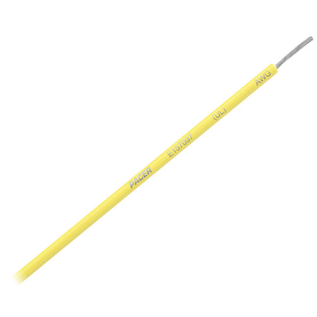 Pacer Yellow 12 AWG Primary Wire (25') boat wire