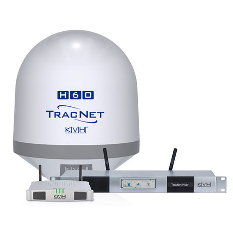 KVH TracNet H60 Ku-Band Antenna (w/TracNet Hub)