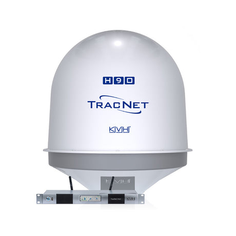 KVH TracNet H90 Ku-Band Antenna (w/TracNet Hub)