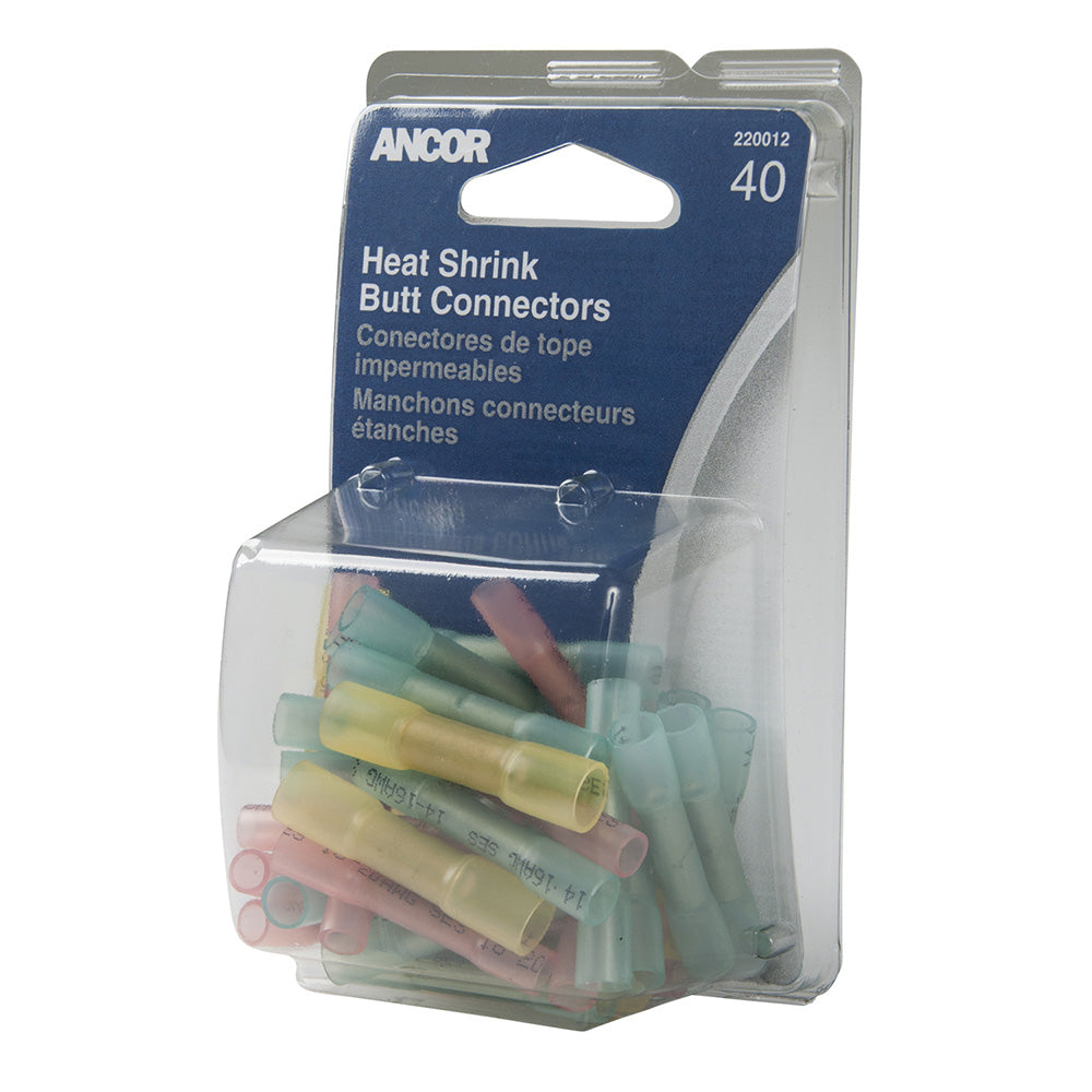 Ancor Heat Shrink Butt Connectors 22-10 - Assortment *40-Pack [220012]