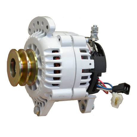 Balmar Alternator 120 AMP 12V 3.15" Dual Foot Saddle Dual Pulley (Isolated Ground) marine alternator