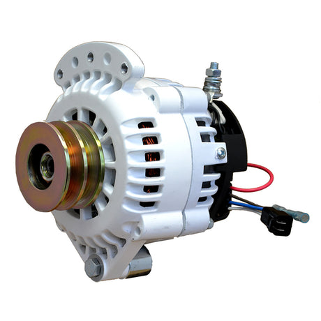 Balmar Alternator 100 AMP 12V 1-2" Single Foot Spindle Mount Dual Vee Pulley (Isolated Ground) marine alternator