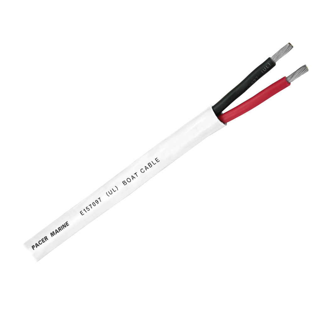 Pacer Duplex 2 Conductor Cable (500' 14/2 AWG - Red, Black) boat wire