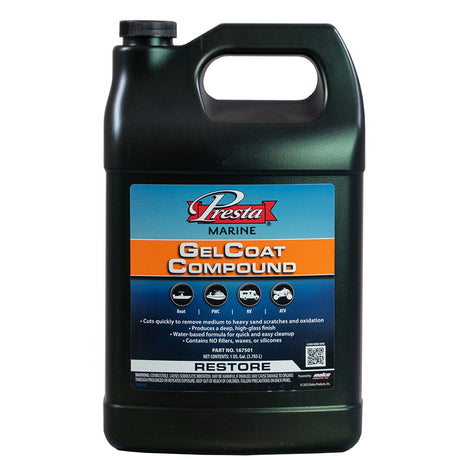 Presta Gel Coat Compound (1 Gallon)