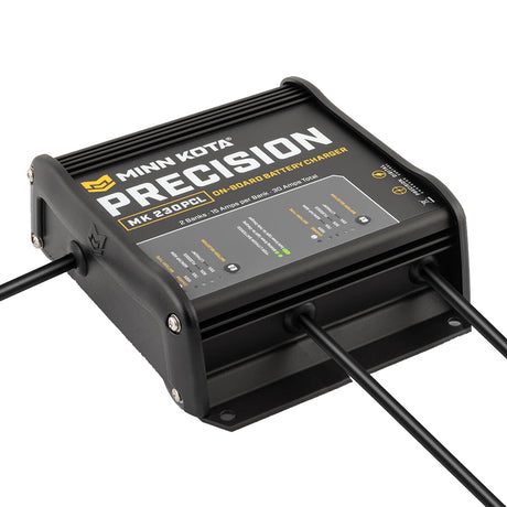 Minn Kota On-Board Precision Charger MK-230 PCL LI Optimized Charger (2 Bank x 15 AMP)